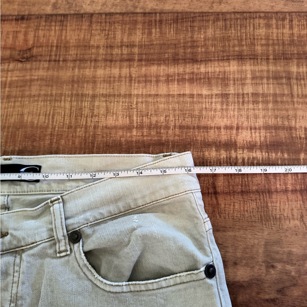 Just Cavalli Men's Beige Distressed Jeans - Picture 3 of 9
